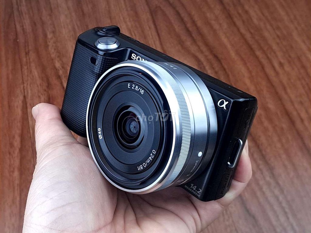 Sony Nex 5 Black + Lens 16 F2.8. Mua bán Máy ảnh, Máy quay tại Quận Tân Bình Tp Hồ Chí Minh được đăng bởi Phan Nguyen hình 1