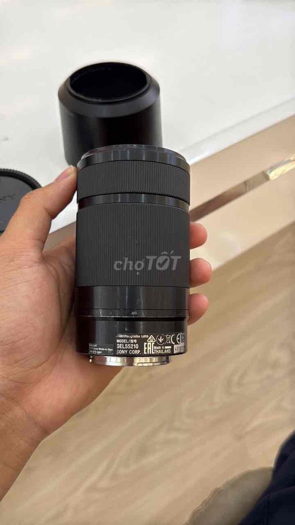Ống kính Sony SEL55210 Đen. Mua bán Máy ảnh, Máy quay tại Quận Phú Nhuận Tp Hồ Chí Minh được đăng bởi Khánh máy ảnh top 1 hình 1