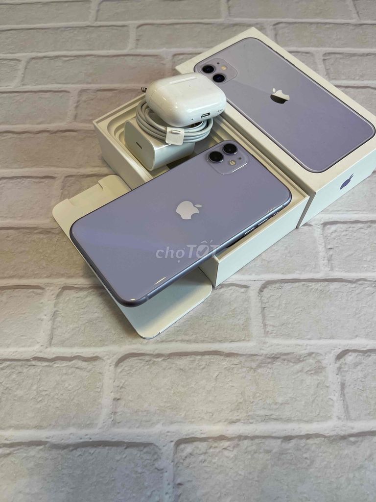 iPhone 11 256G Pin 93% Bản QTế Xài Ngon Máy Đẹp. Mua bán Điện thoại tại Quận Gò Vấp Tp Hồ Chí Minh được đăng bởi Phát Vận Phát Tài hình 1