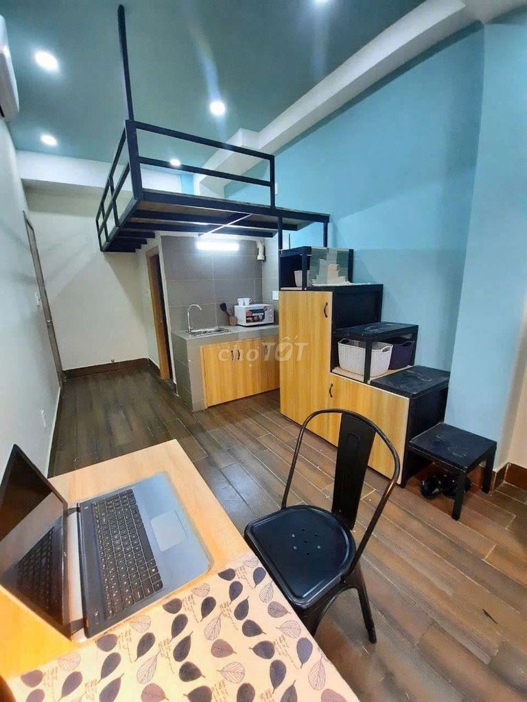 Duplex bancol full nội thất ngay trung tâm bình thạnh,ngã tư hàngxanh