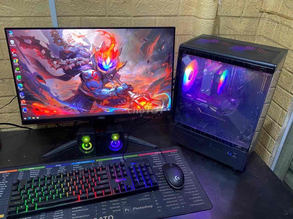 Sale bộ i5 9600KF/ram 16gb/vga 1650:màn 24 144hz. Mua bán Máy tính để bàn tại Thành phố Huế Thừa Thiên Huế được đăng bởi Nguyễn Trương Nhật Quang hình 1