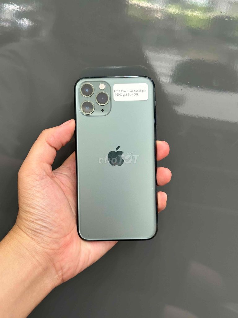 iPhone 11 Pro 64GB Xanh Pin new 100 imei 9182829. Mua bán Điện thoại tại Quận Ninh Kiều Cần Thơ được đăng bởi Quý Mobile Cần thơ hình 1