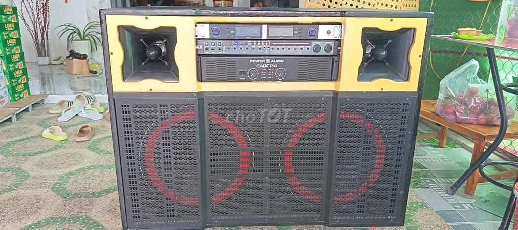 Loa điện, đẩy CADX 24, vang nex, bộ micro. Mua bán Tivi, Âm thanh tại Huyện Mỏ Cày Nam Bến Tre được đăng bởi Meomeo hình 1