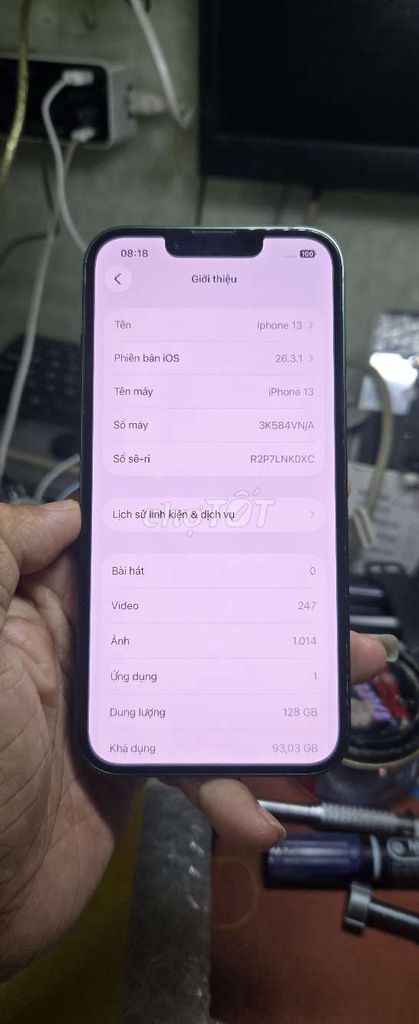 iPhone 13 128GB Xanh lá VN/A zin toàn bộ giá rẻ. Mua bán Điện thoại tại Quận 8 Tp Hồ Chí Minh được đăng bởi Thiên Hòa mobile  hình 1