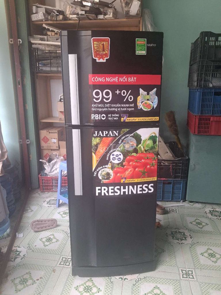 Tủ lạnh Sanyo không đóng tuyết. Mua bán Tủ lạnh tại Quận Bình Thuỷ Cần Thơ được đăng bởi điên lanh ân nghĩa hình 1