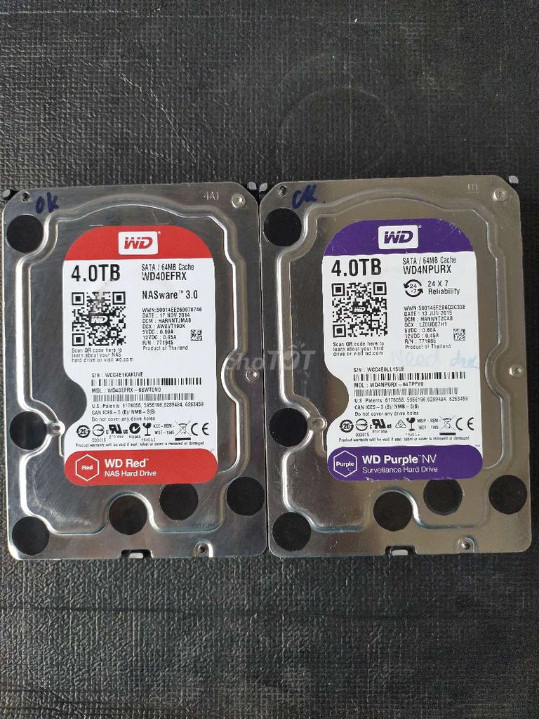 Ổ cứng HDD 4TB xịn sò