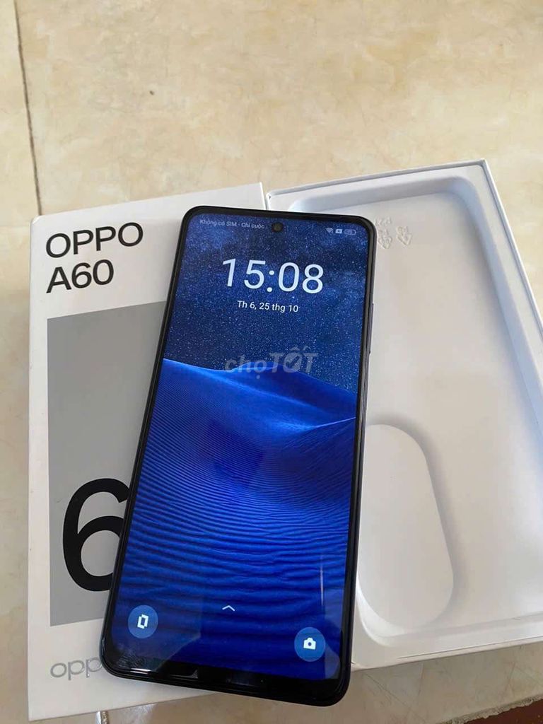 oppo a60 8/128gb fullbox đẹp như mới còn bh 8th