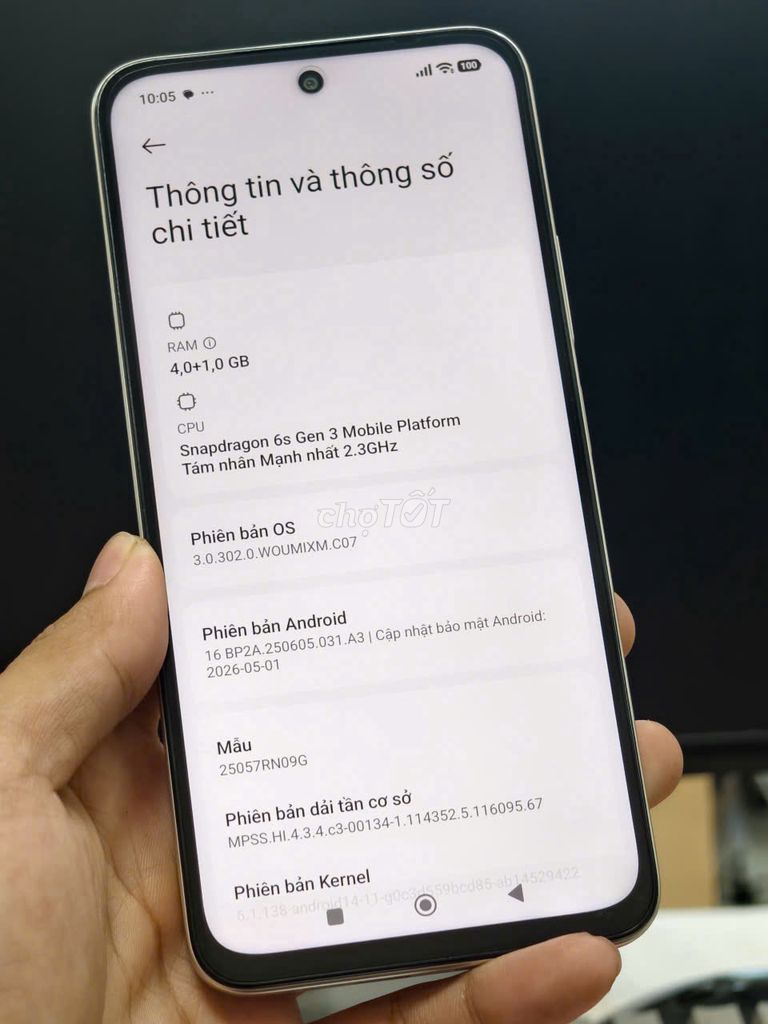 Xiaomi Redmi 15 5G Gray Titan. Mua bán Điện thoại tại Huyện Bình Chánh Tp Hồ Chí Minh được đăng bởi Trần Thành hình 1