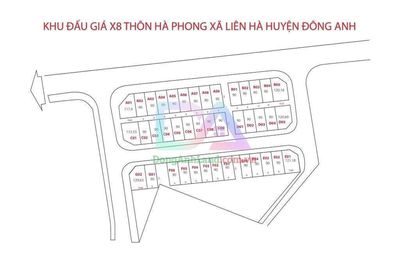 Chính chủ cần bán đất đấu giá 8X liên hà đông anh hà nội