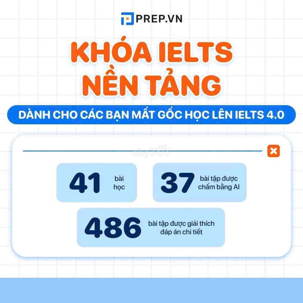 Khóa học IELTS Nền tảng. Dịch vụ tại Quận Đống Đa Hà Nội được đăng bởi Tuan Tran Minh hình 1
