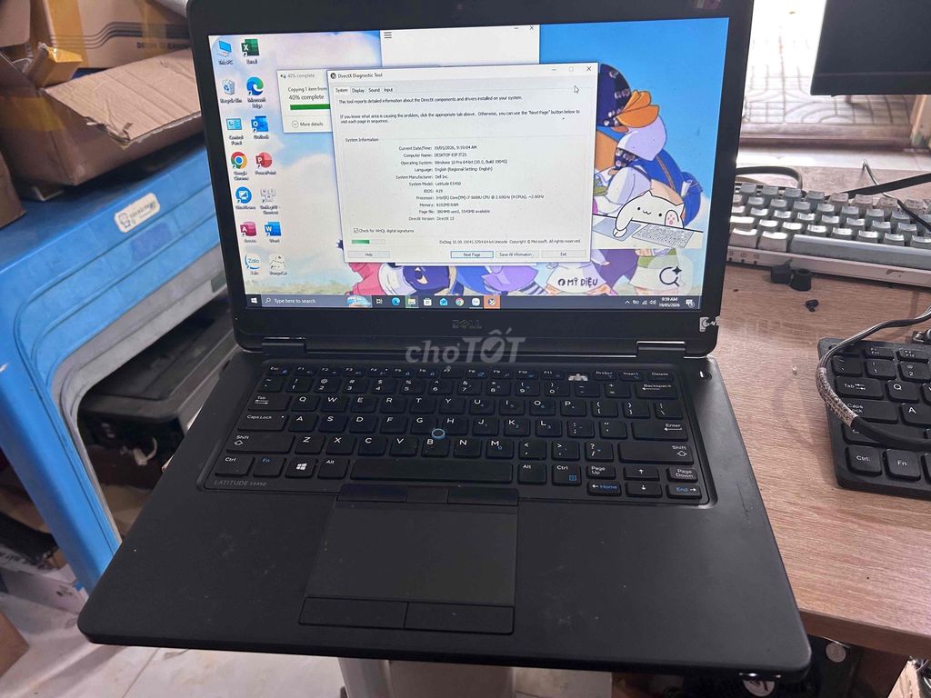 Dell Latitude E5450 i7 14 inch 8GB/256GB. Mua bán Laptop tại Thành phố Mỹ Tho Tiền Giang được đăng bởi Tuan hình 1