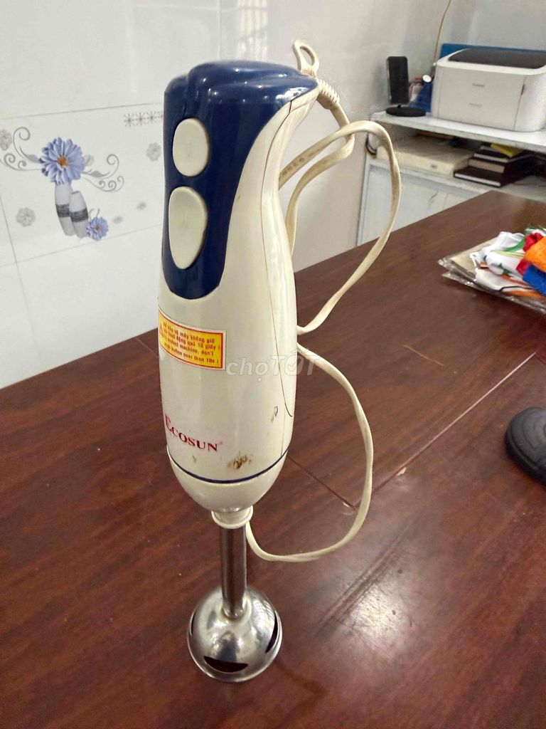 Máy xay sinh tố cầm tay Ecosun. Mua bán Bếp, lò, đồ điện nhà bếp tại Quận Cái Răng Cần Thơ được đăng bởi Le Hoang hình 1