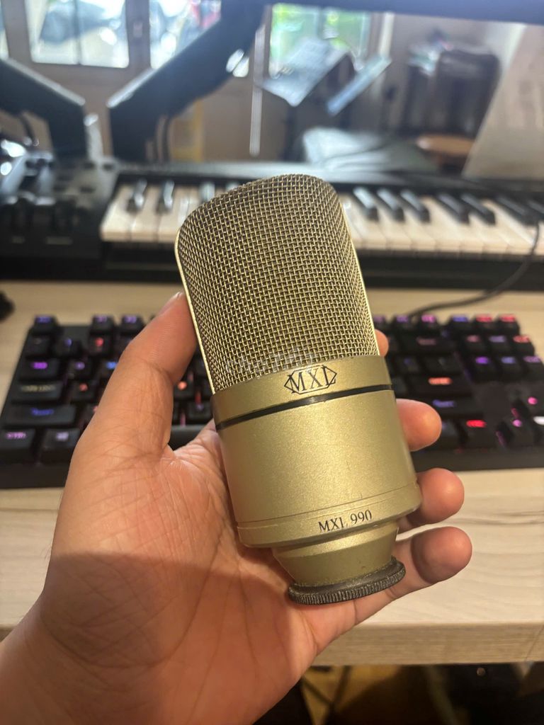 Microphone MXL 990 . Mua bán Tivi, Âm thanh tại Thành phố Thủ Dầu Một Bình Dương được đăng bởi Guitar SV Bình Dương hình 1