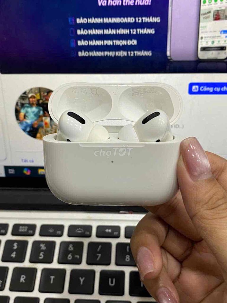 Tai nghe Apple AirPods Pro 1 Trắng. Mua bán Tivi, Âm thanh tại Quận 3 Tp Hồ Chí Minh được đăng bởi Tuấn Nguyễn hình 1