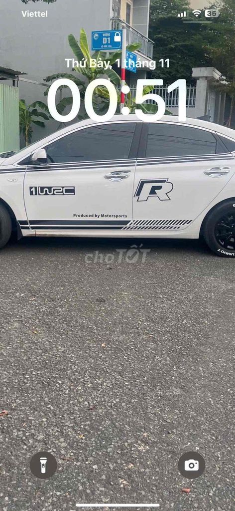 Hyundai Accent 2022 Trắng. Mua bán Ô tô tại Thành phố Dĩ An Bình Dương được đăng bởi Mỹ Duyên hình 2