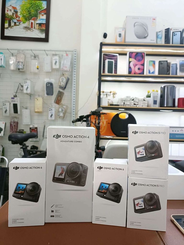  DJI Osmo Action 4 combo, 5 pro, 6 new seal VN . Mua bán Máy ảnh, Máy quay tại Quận Thanh Khê Đà Nẵng được đăng bởi TT PHONE hình 1