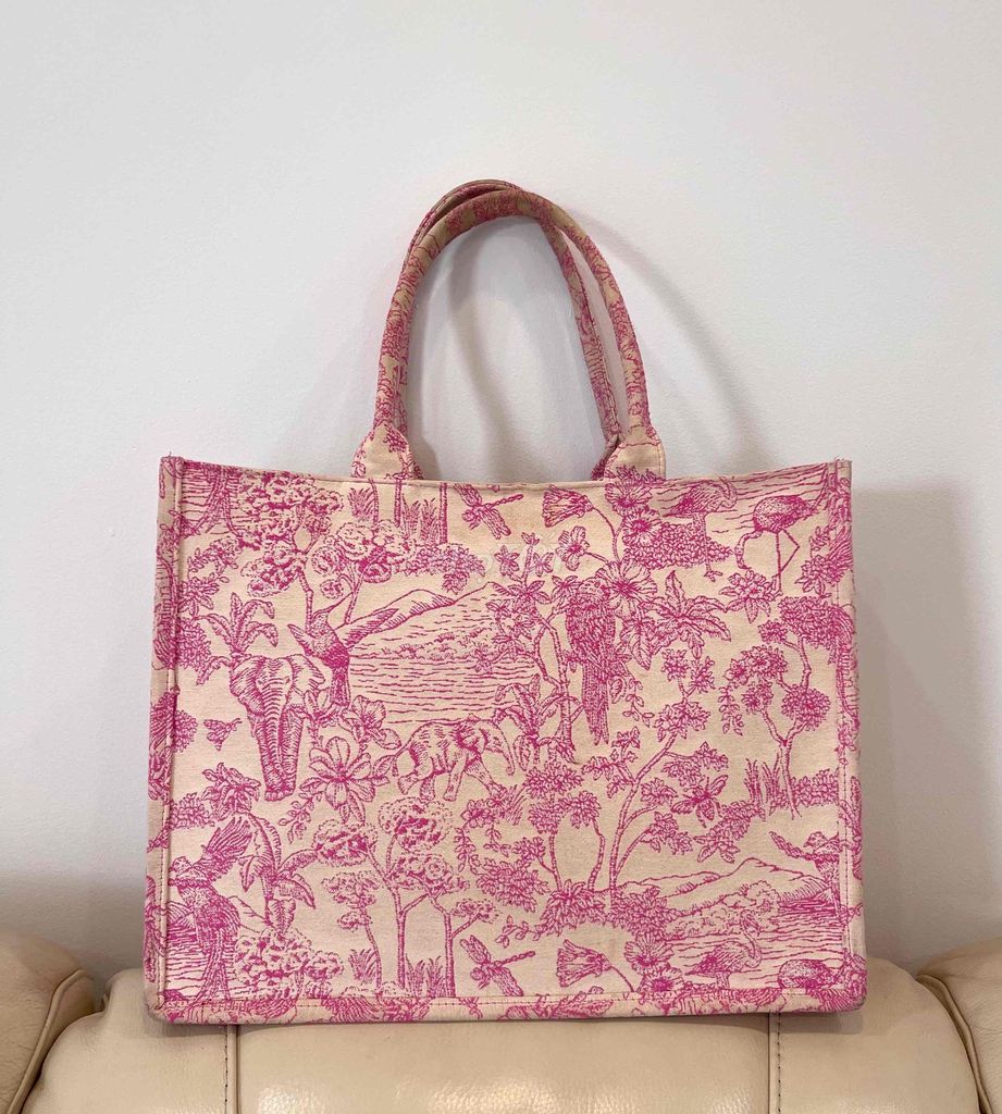 Túi tote H&M Nữ Vải Hồng. Mua bán Túi xách tại Thành phố Thủ Đức Tp Hồ Chí Minh được đăng bởi nguyễn linh hình 1