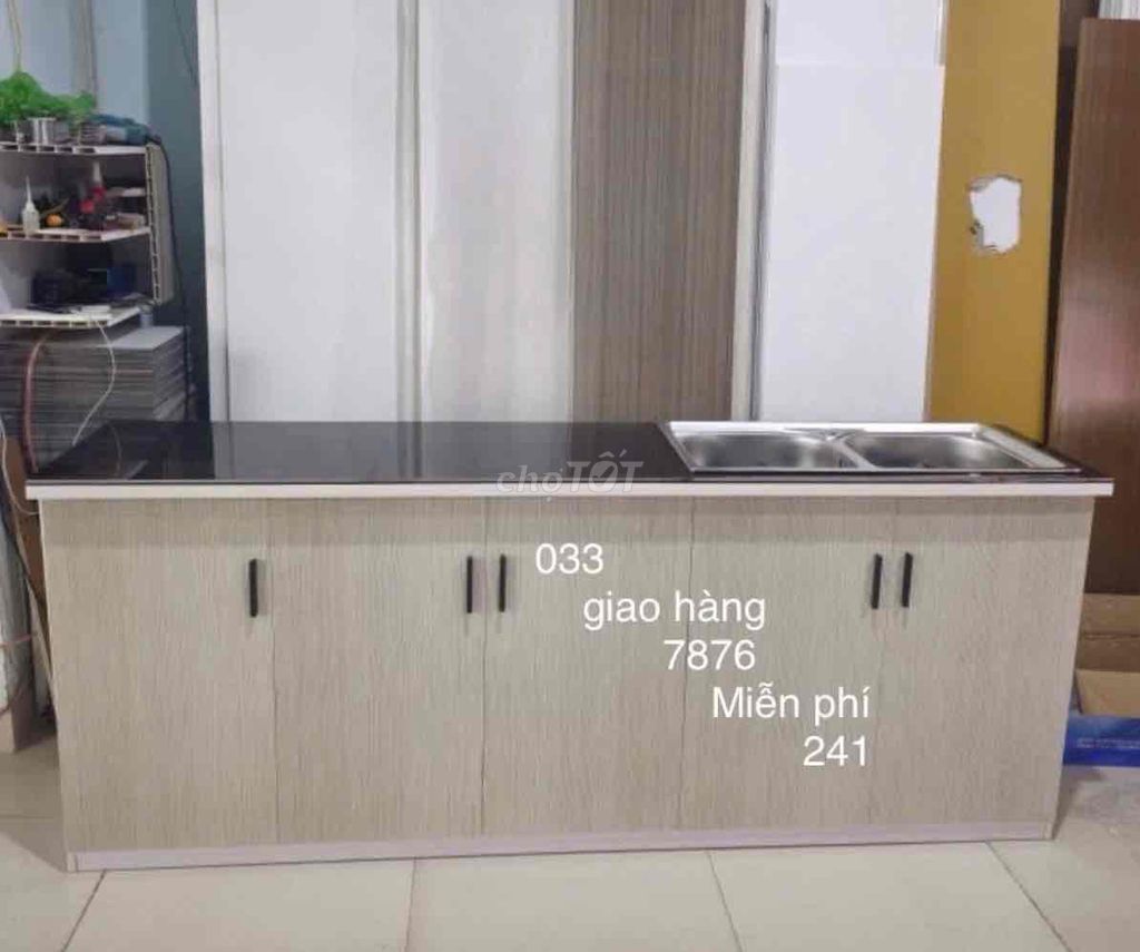 Tủ bếp // Tủ bếp // Tủ bếp 2m05. Mua bán Tủ, kệ gia đình tại Thành phố Thủ Đức Tp Hồ Chí Minh được đăng bởi Ngọc Lan hình 1