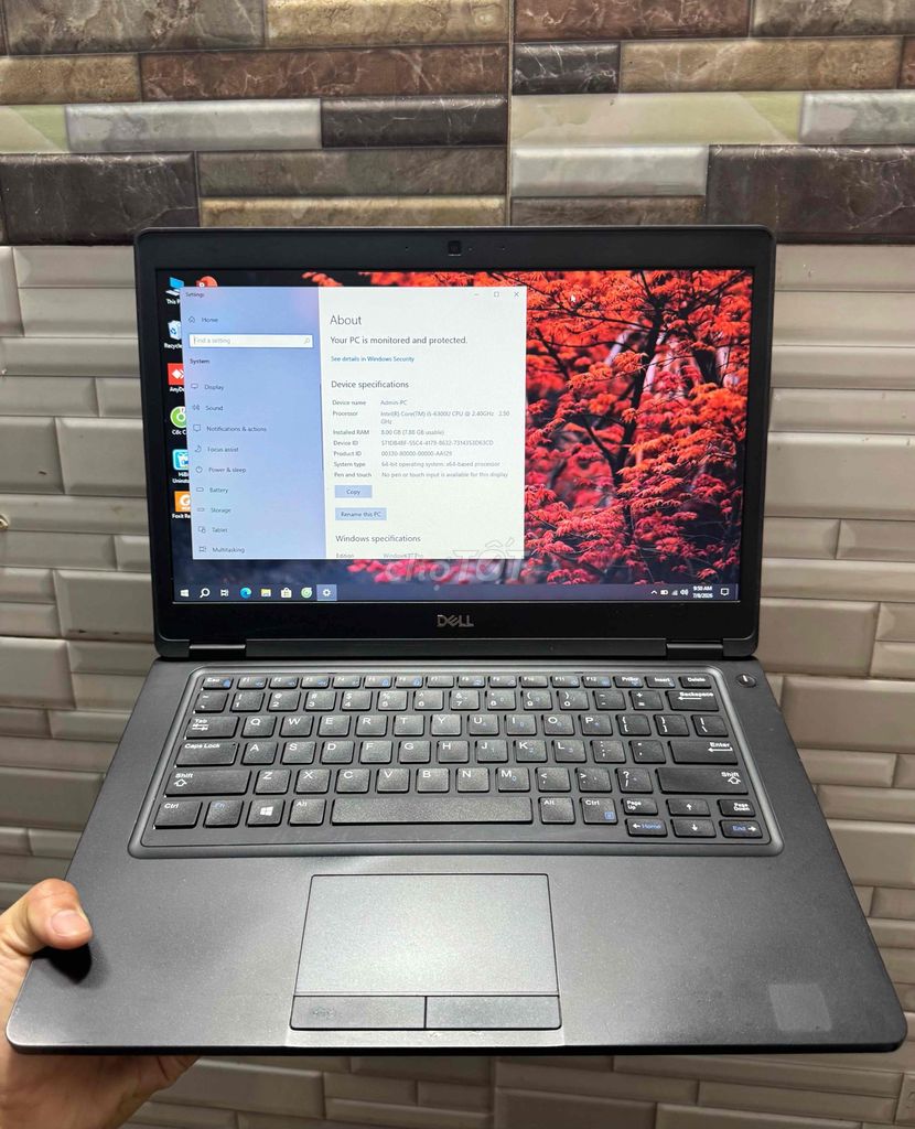 Dell Latitude 5480 i5-6300U 14 inch 8GB/256GB. Mua bán Laptop tại Quận Tân Bình Tp Hồ Chí Minh được đăng bởi Xuân Trần hình 1
