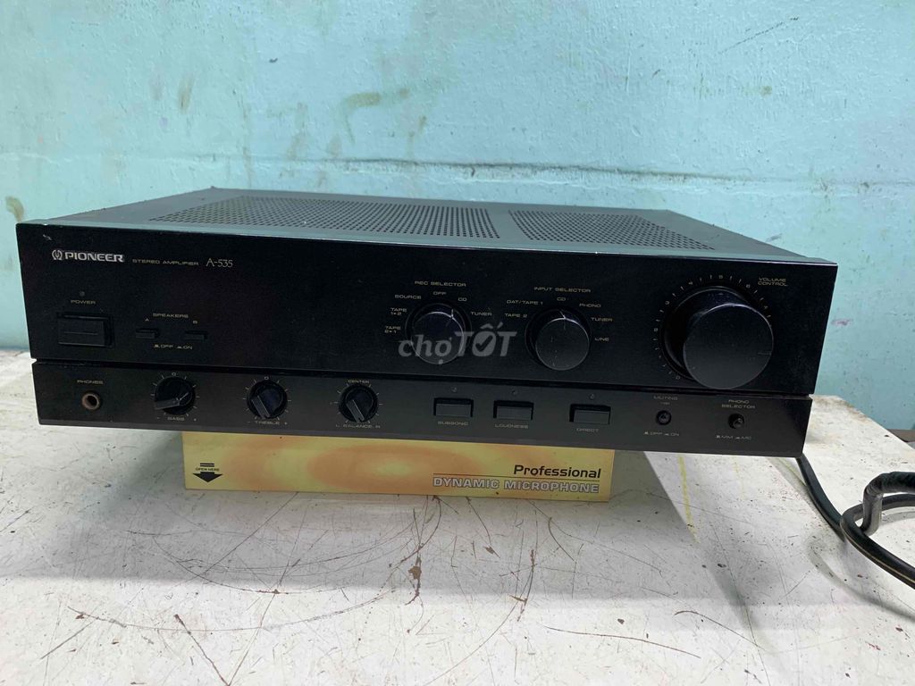 Amply Pioneer A-535 JAPAN. Mua bán Tivi, Âm thanh tại Thành phố Bến Tre Bến Tre được đăng bởi trần Anh hình 1