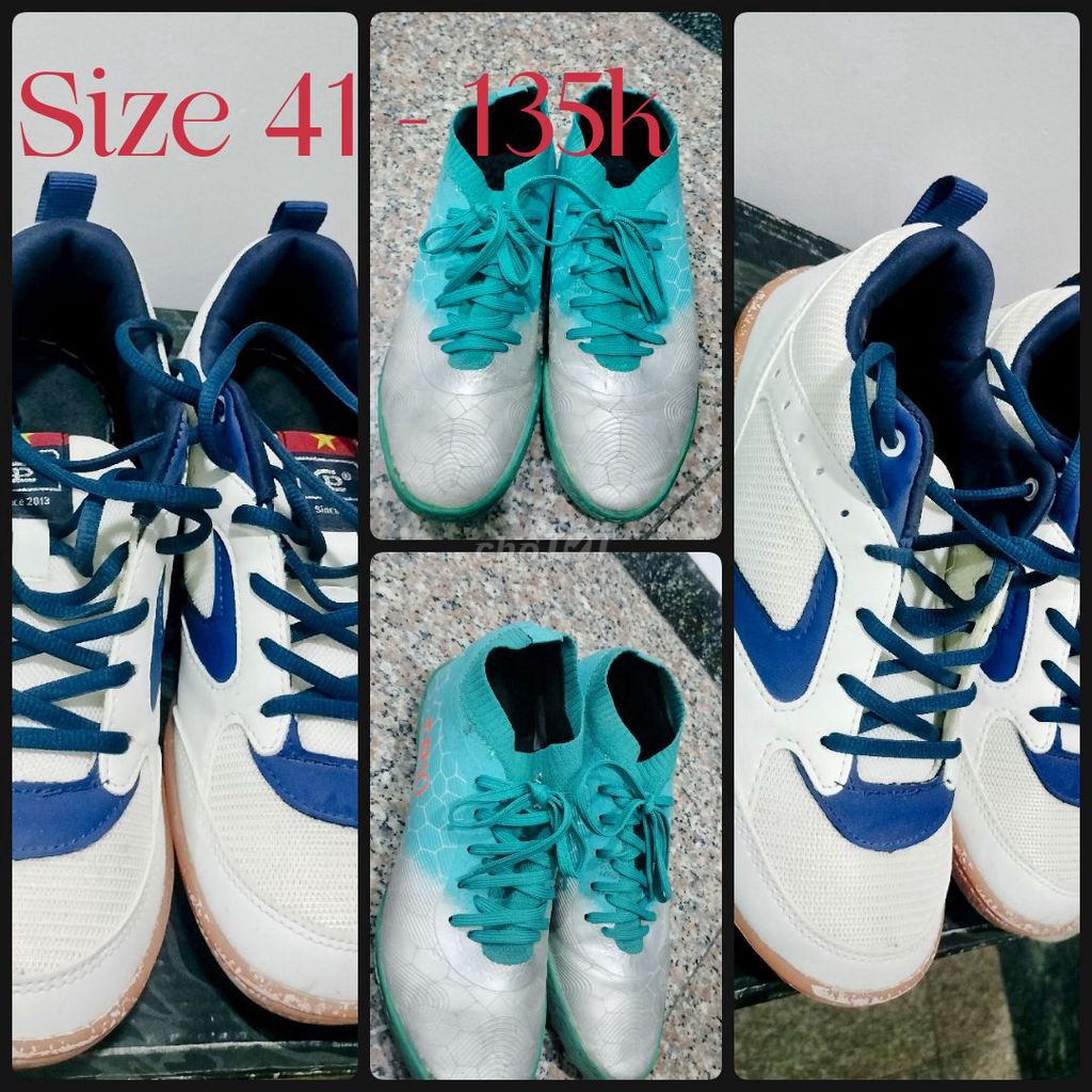 THANH LÝ GIÀY ĐÁ BANH SIZE 41
