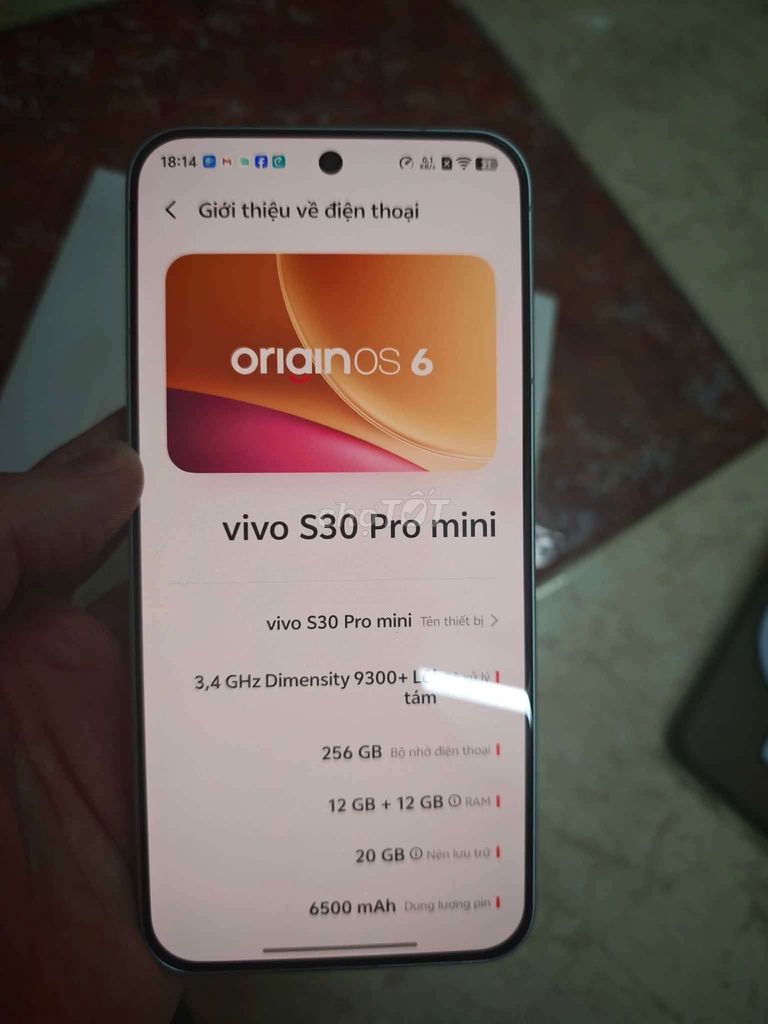 Vivo S30 Pro mini 12GB/256GB Xanh. Mua bán Điện thoại tại Thành phố Vĩnh Yên Vĩnh Phúc được đăng bởi Trải nghiệm hình 1