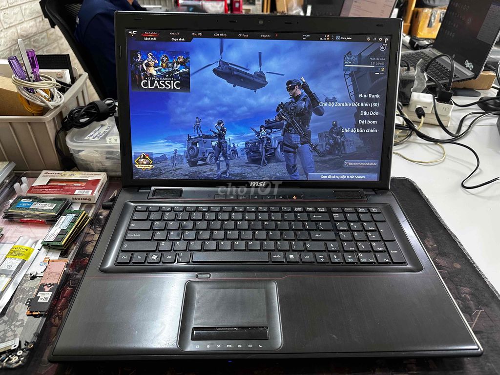 laptop gaming MSI GE70 i7-4720HQ 17.3 inch. Mua bán Laptop tại Thành phố Biên Hòa Đồng Nai được đăng bởi thanh hình 1