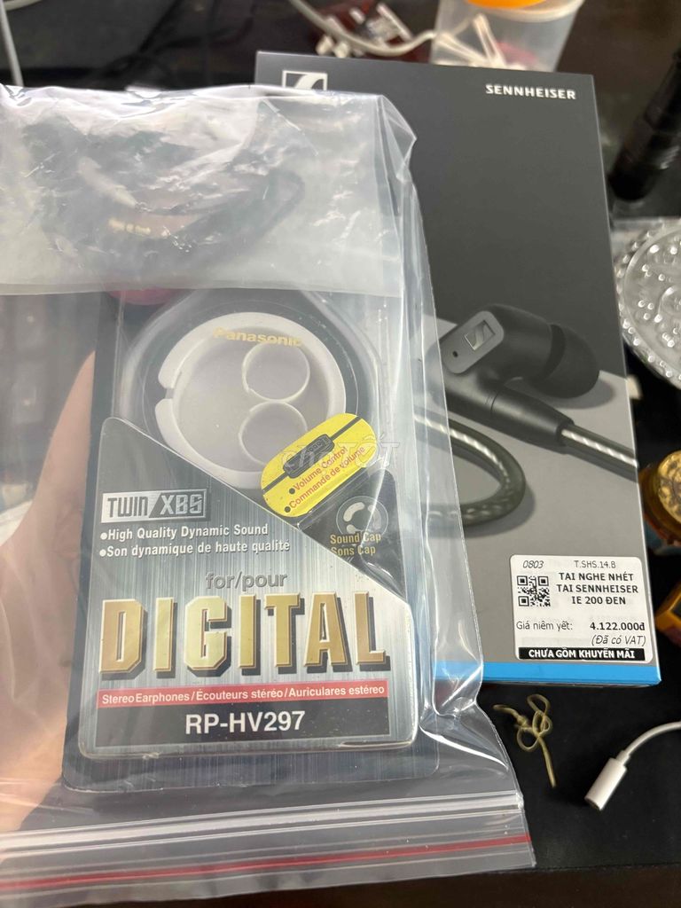 Tai nghe Sennheiser IE 200 Đen Như mới. Mua bán Tivi, Âm thanh tại Quận Ba Đình Hà Nội được đăng bởi For Life Music hình 1