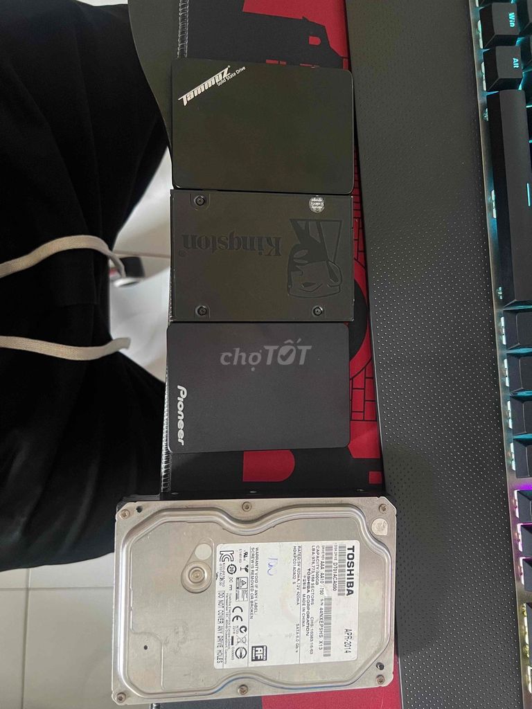 Ổ cứng SSD 120gb sk100%+ HDD 500gb sk100%. Mua bán Linh kiện (RAM, Card...) tại Quận Gò Vấp Tp Hồ Chí Minh được đăng bởi Hiến Nguyễn hình 1