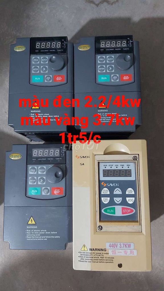 Biến tần ENER 2.2/4kW Đen. Mua bán Đồ chuyên dụng, Giống nuôi trồng tại Huyện Quỳ Hợp Nghệ An được đăng bởi Luc hình 1