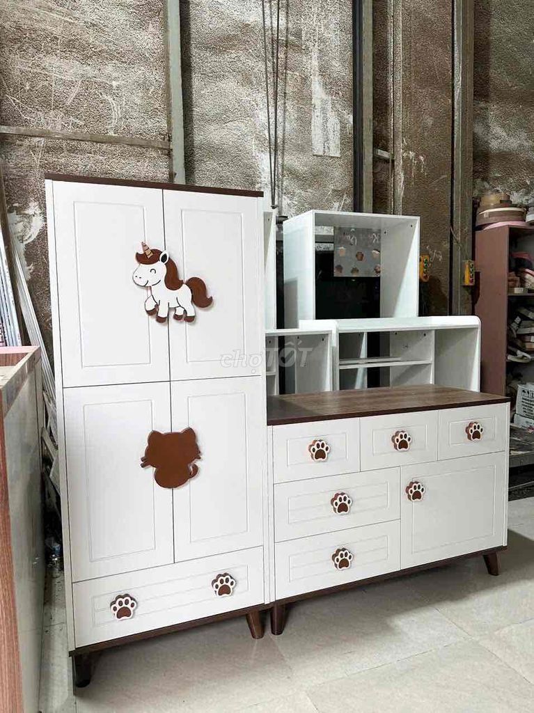 Tủ Áo Trử Em. Mua bán Tủ, kệ gia đình tại Huyện Thạch Thất Hà Nội được đăng bởi Nội Thất Tùng Mai hình 1