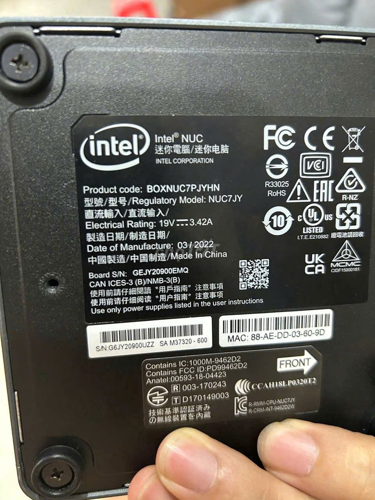 Intel NUC7JY. Mua bán Máy tính để bàn tại Quận Gò Vấp Tp Hồ Chí Minh được đăng bởi Rapper hình 5