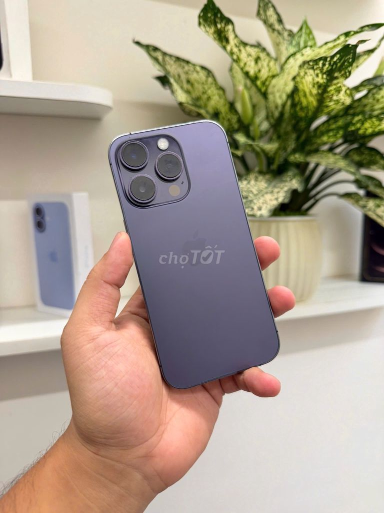 iPhone 14 Pro zin all 128GB Tím giá cực ưu đãi .. Mua bán Điện thoại tại Quận Đống Đa Hà Nội được đăng bởi H iStore hình 1