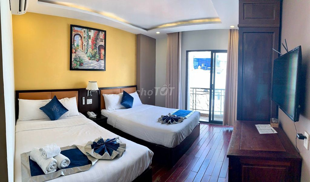 🏢Bán Khách sạn hẻm ô tô tải 11m Hùng Vương - Nha Trang cách biển 300m
