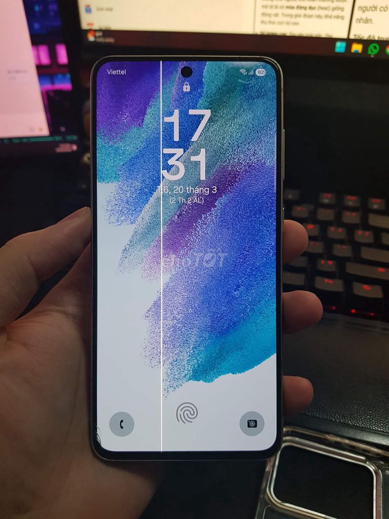Samsung Galaxy S21 FE 5G 128GB 1 sọc. Mua bán Điện thoại tại Quận Hoàn Kiếm Hà Nội được đăng bởi Huy Quang hình 1