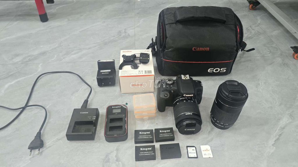 Máy ảnh Canon EOS 750D Đen. Mua bán Máy ảnh, Máy quay tại Thành phố Buôn Ma Thuột Đắk Lắk được đăng bởi Nguyễn Đức Tiến hình 1