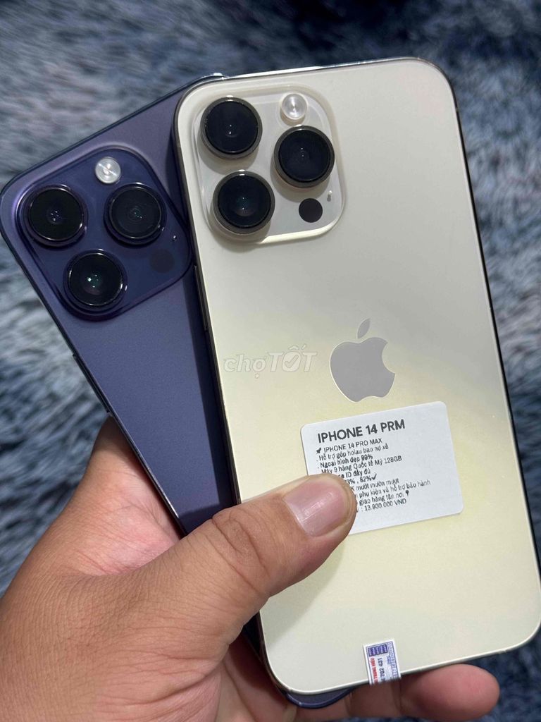 14 Pro Max 128GB zin full Face. Mua bán Điện thoại tại Huyện Trảng Bom Đồng Nai được đăng bởi Hồ Trung Hiếu hình 1