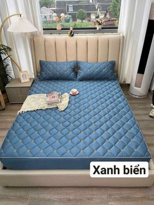 Sét ga phi lụa chần bông cao cấp. Mua bán Giường, chăn ga gối nệm tại Quận Cẩm Lệ Đà Nẵng được đăng bởi Mimon shop