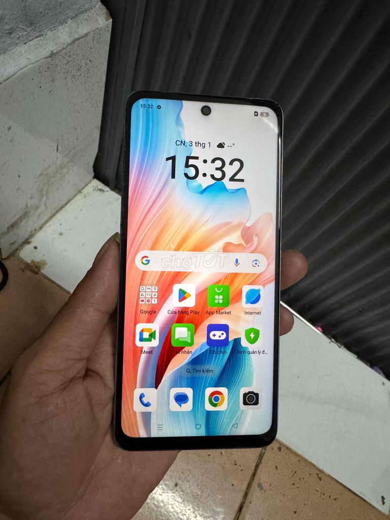 Oppo A58 6GB/128GB Xanh ngọc. Mua bán Điện thoại tại Quận Liên Chiểu Đà Nẵng được đăng bởi voquocdung hình 1