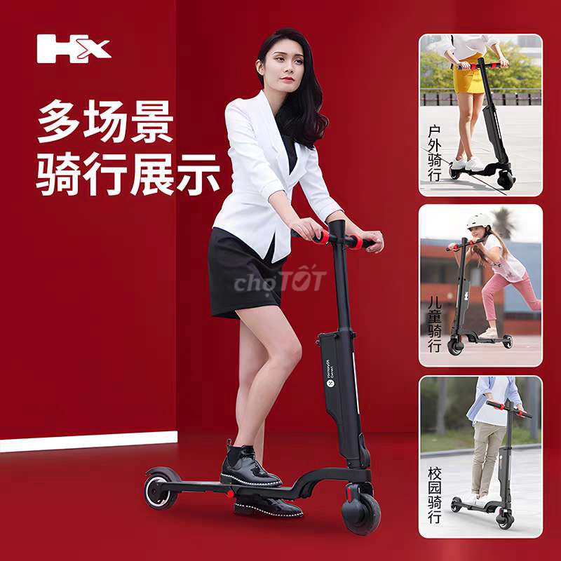 Xe Scooter điện gấp gọn vừa balo Hx X6. Mua bán Xe điện tại Quận Ba Đình Hà Nội được đăng bởi Bùi Tuấn Anh hình 1