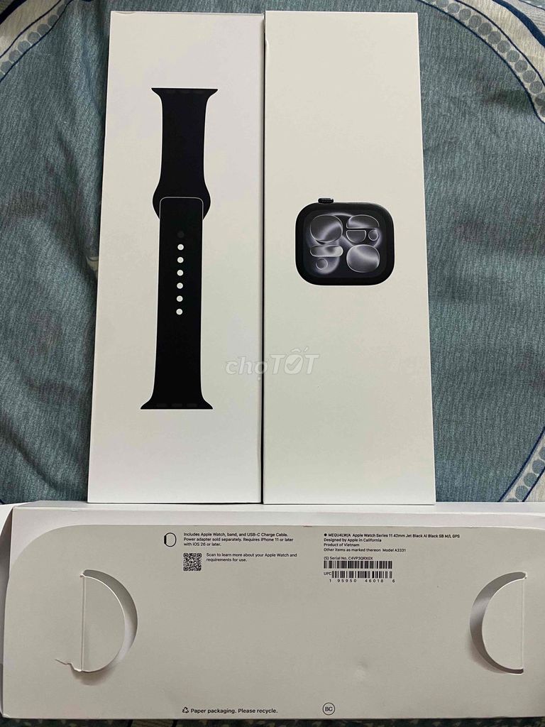Thanh lý Apple watch series 11 42mm new 100%. Mua bán Thiết bị đeo thông minh tại Quận Bình Thạnh Tp Hồ Chí Minh được đăng bởi Văn Hào hình 1