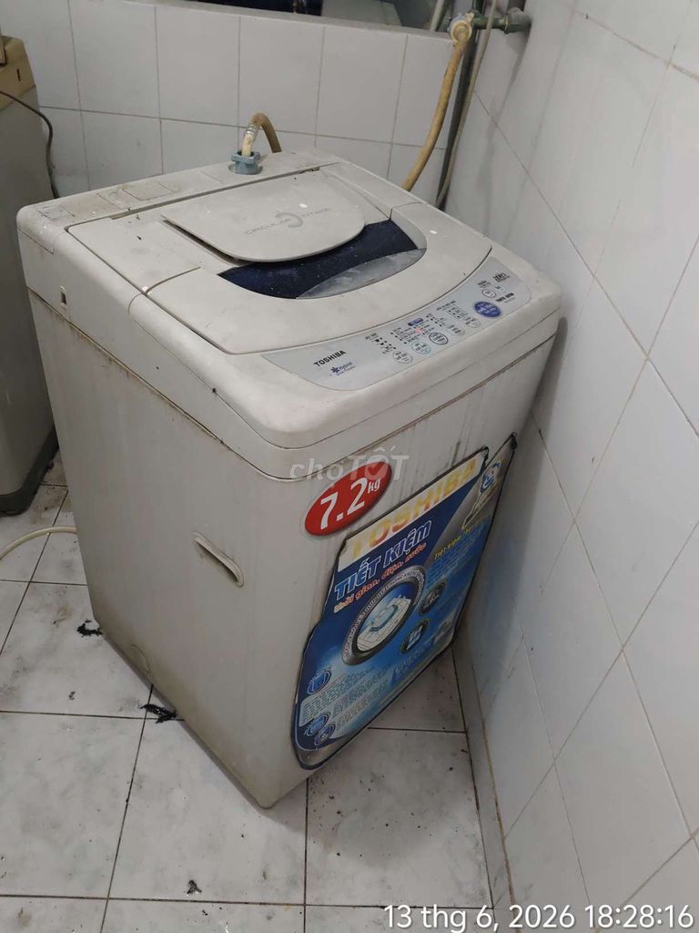 Máy giặt Toshiba 7.2kg Trắng. Mua bán Máy giặt tại Quận 4 Tp Hồ Chí Minh được đăng bởi TRAN nGOc DUC hình 1