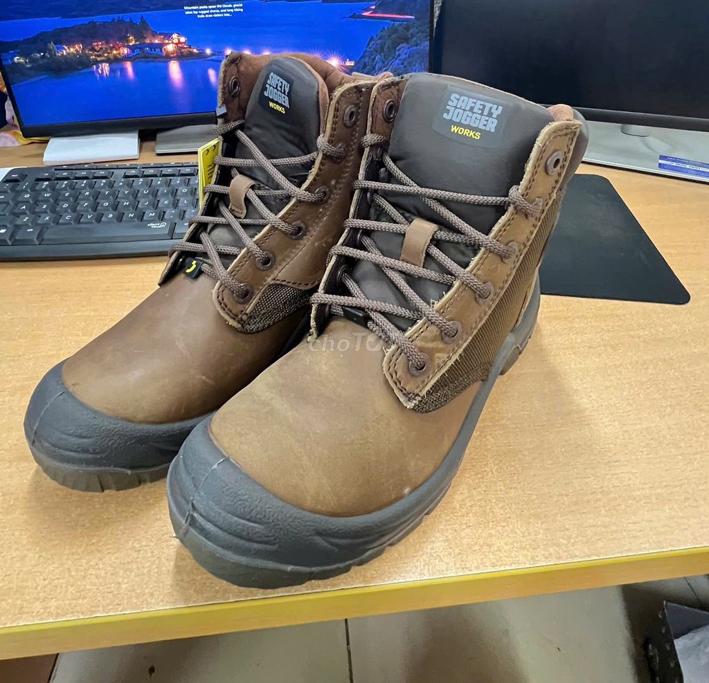 Giày bảo hộ Safety Jogger Rush S3 Nâu Size 41. Mua bán Giày dép tại Thành phố Bà Rịa Bà Rịa - Vũng Tàu được đăng bởi Tiến Võ hình 1