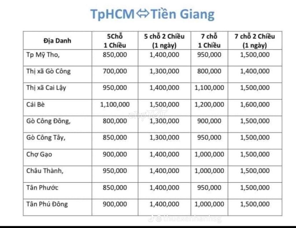 Dịch vụ đưa đón gia đình từ HCM đi các tỉnh