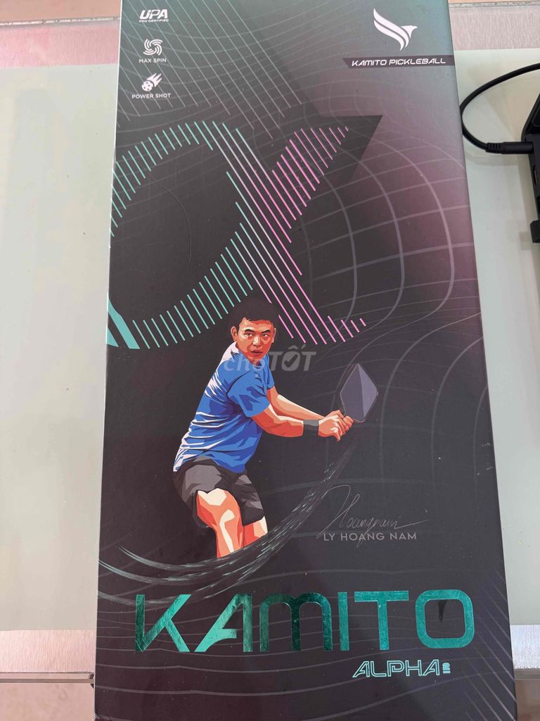 Vợt Pickleball Kamito Alpha Đen, Đỏ 99% mới. Mua bán Đồ thể thao, Dã ngoại tại Quận Ninh Kiều Cần Thơ được đăng bởi Ngọc Hên hình 1