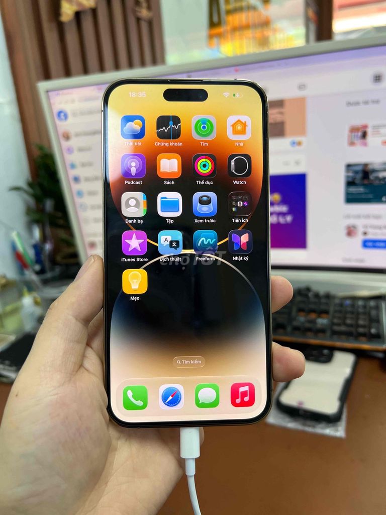 Apple iPhone 14 Pro Max 256GB zin keng 99% quốc te. Mua bán Điện thoại tại Quận Lê Chân Hải Phòng được đăng bởi hoang anh hình 1