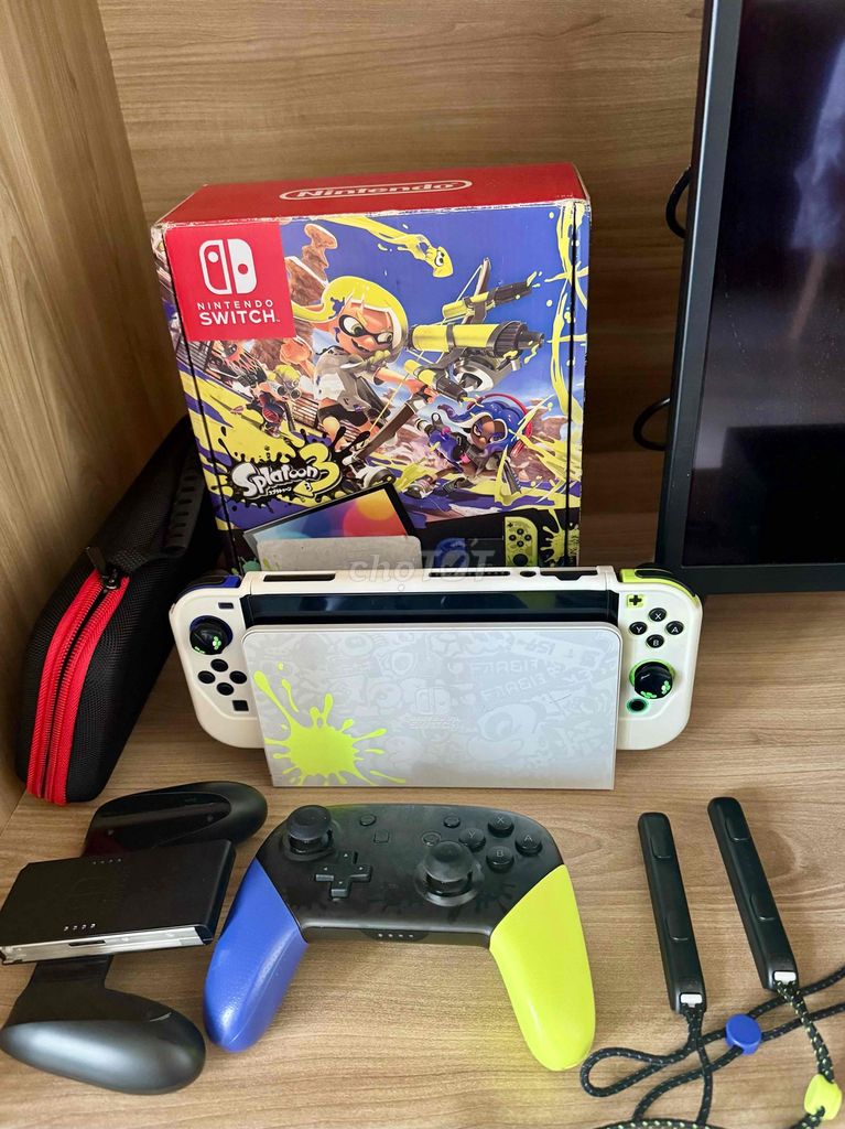 Nintendo switch oled splatoon đã hack. Mua bán Thiết bị chơi game tại Thành phố Nha Trang Khánh Hòa được đăng bởi Nam HTan hình 1