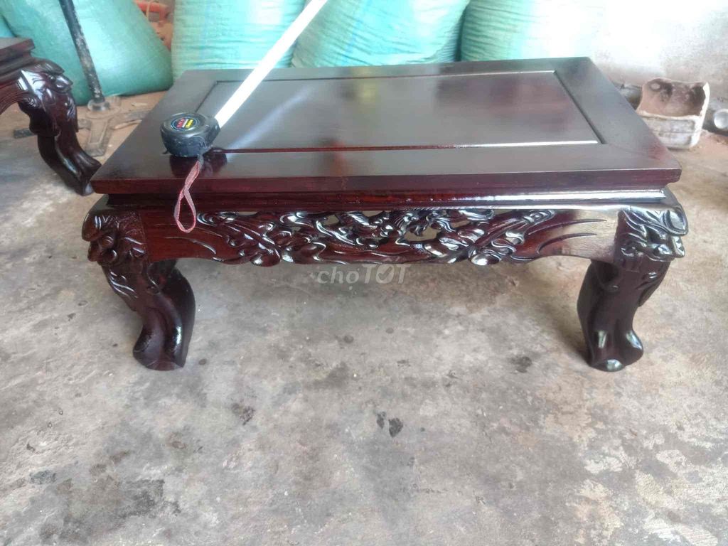 thanh lý,đag dư ít Bàn trệt gỗ lim 1m x 80cm. Mua bán Bàn ghế tại Huyện Hải Hậu Nam Định được đăng bởi Cao Hiêp hình 1