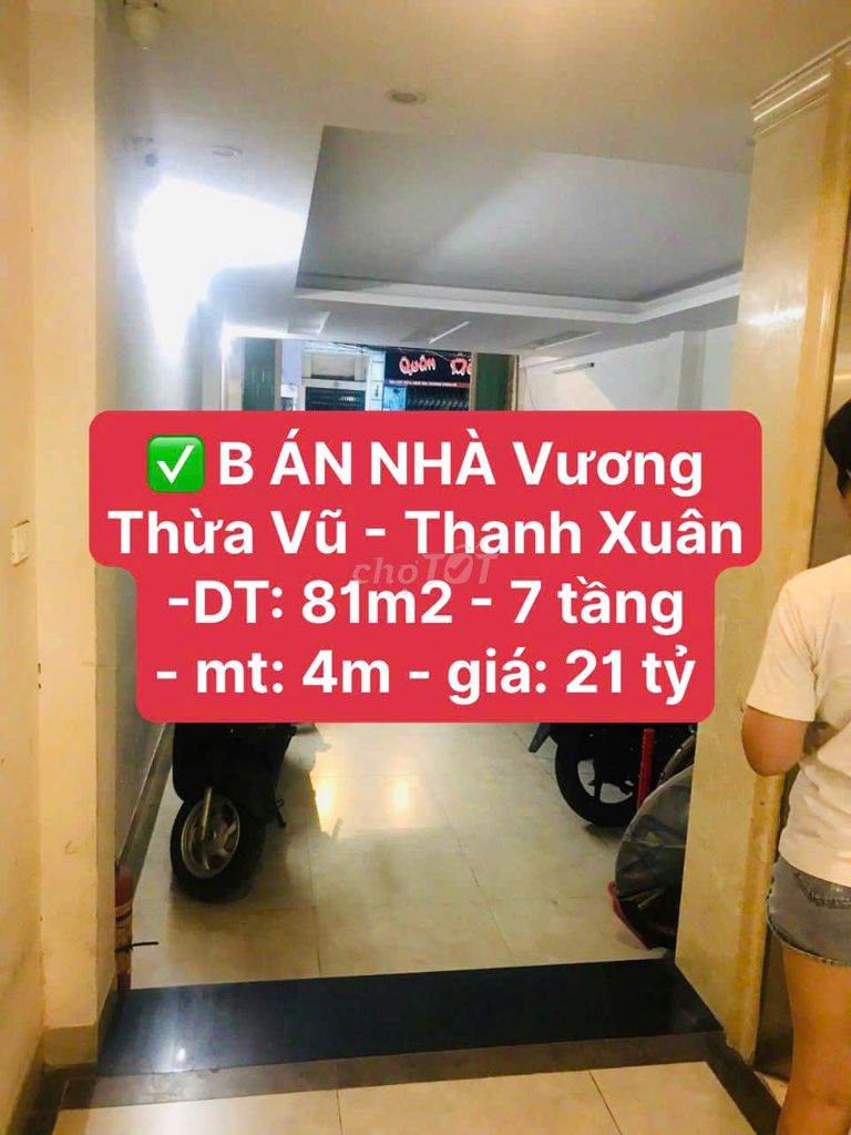 B ÁN NHÀ Vương Thừa Vũ - Thanh Xuân