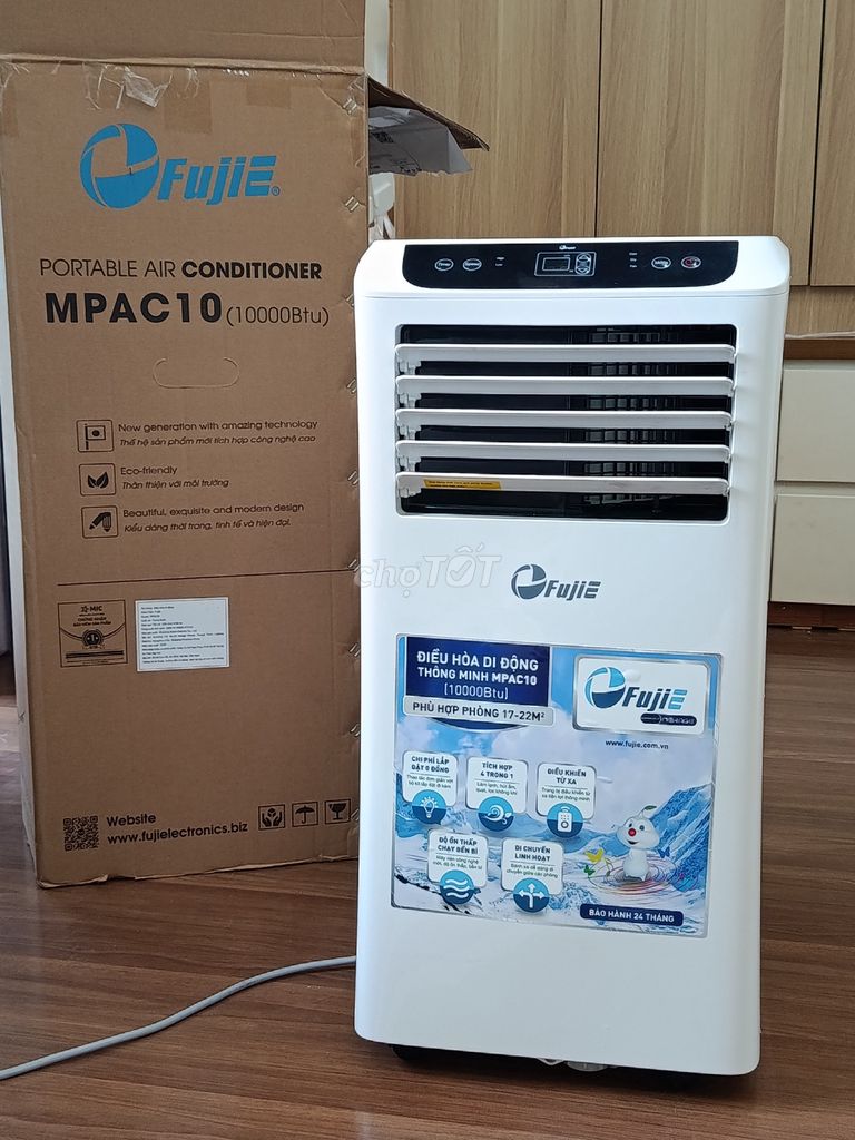 Điều hòa di động FujiE MPAC10 10000 BTU . Mua bán Máy lạnh, điều hoà tại Huyện Bình Chánh Tp Hồ Chí Minh được đăng bởi Diệp Tâm hình 1